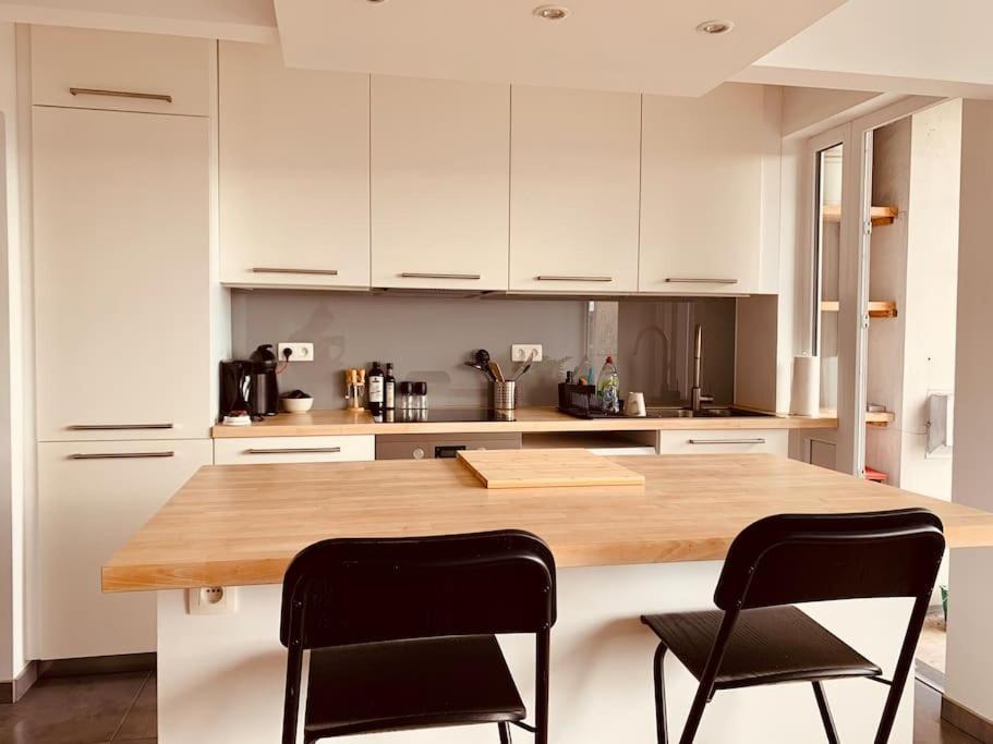 Appartement Cosy & Lumineux Au Coeur De Liege! Liège Exterior foto